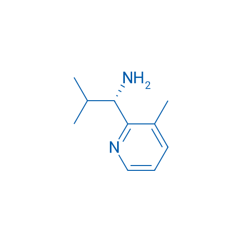 (1S)-2-methyl-1-(3-methyl(2-pyridyl))propylamine 250mg