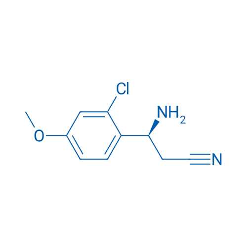 (3S)-3-AMINO-3-(2-CHLORO-4-METHOXYPHENYL)PROPANENITRILE 1g
