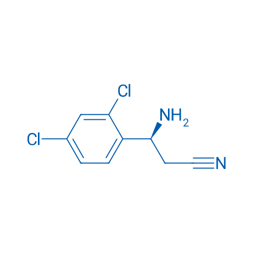 (3S)-3-AMINO-3-(2,4-DICHLOROPHENYL)PROPANENITRILE 1g