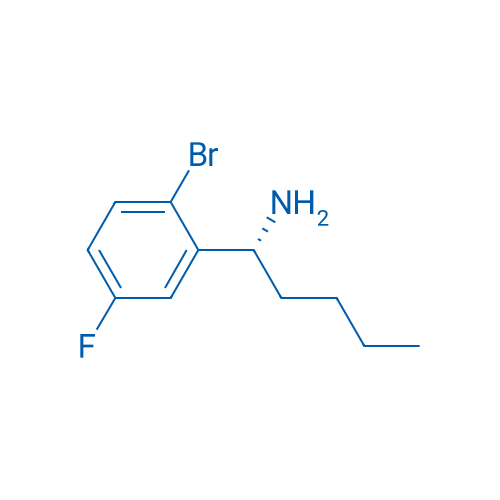(R)-1-(2-BROMO-5-FLUOROPHENYL)PENTAN-1-AMINE 1g