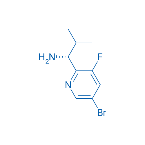 (1R)-1-(5-bromo-3-fluoro(2-pyridyl))-2-methylpropylamine 1g