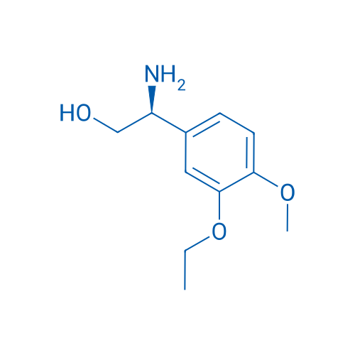 (S)-2-Amino-2-(3-ethoxy-4-methoxyphenyl)ethanol 250mg