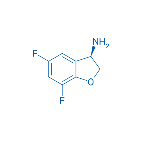 (R)-5,7-Difluoro-2,3-dihydrobenzofuran-3-amine 50mg