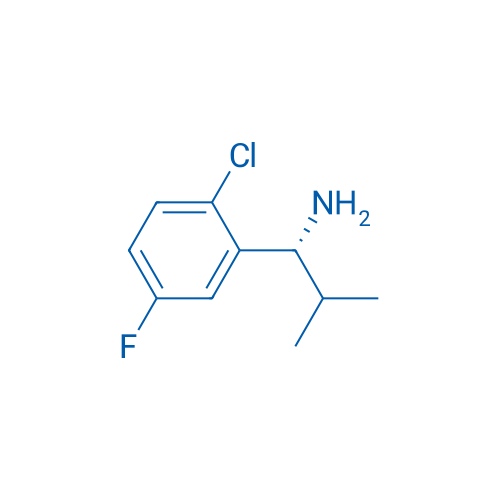 (R)-1-(2-CHLORO-5-FLUOROPHENYL)-2-METHYLPROPAN-1-AMINE 250mg