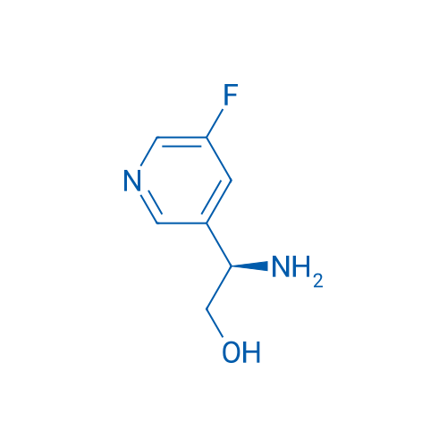(R)-2-Amino-2-(5-fluoropyridin-3-yl)ethan-1-ol 250mg