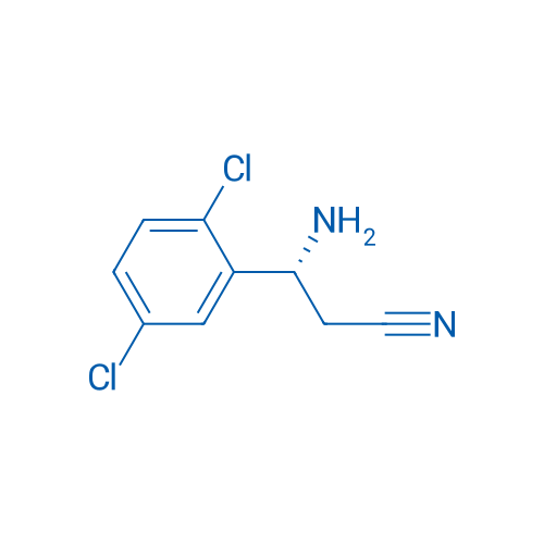 (3R)-3-AMINO-3-(2,5-DICHLOROPHENYL)PROPANENITRILE 1g
