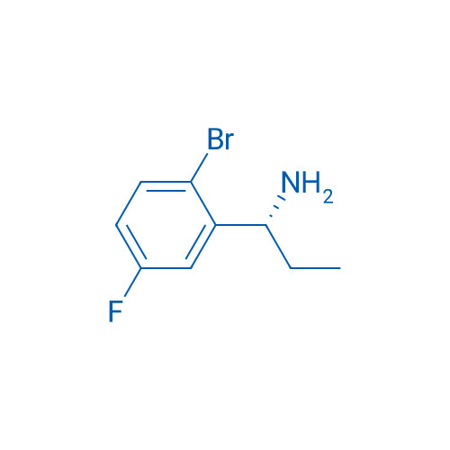 (R)-1-(2-BROMO-5-FLUOROPHENYL)PROPAN-1-AMINE 250mg