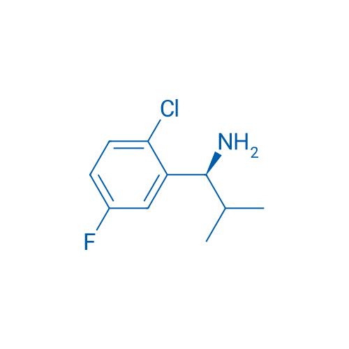 (S)-1-(2-CHLORO-5-FLUOROPHENYL)-2-METHYLPROPAN-1-AMINE 250mg