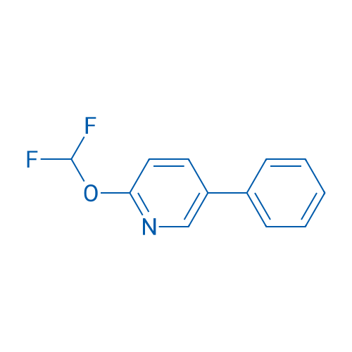 2-(Difluoromethoxy)-5-phenylpyridine 1g