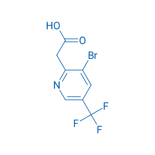 2-(3-Bromo-5-(trifluoromethyl)pyridin-2-yl)acetic acid 1g