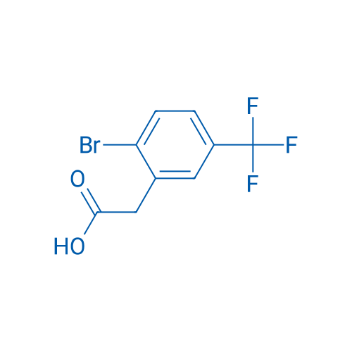 2-(2-Bromo-5-(trifluoromethyl)phenyl)acetic acid 250mg