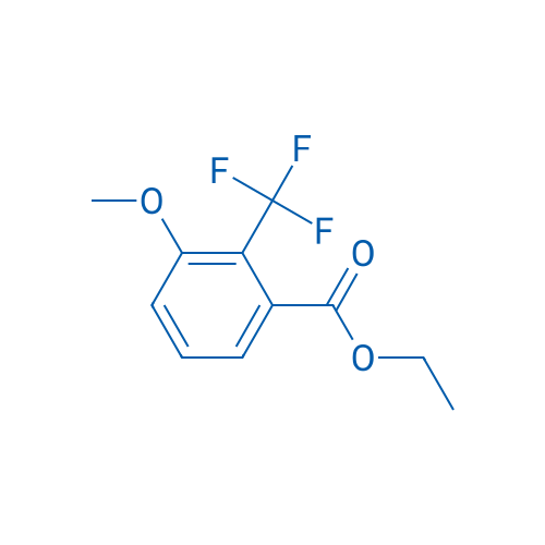 Ethyl 3-methoxy-2-(trifluoromethyl)benzoate 1g