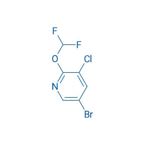 5-Bromo-3-chloro-2-(difluoromethoxy)pyridine 1g