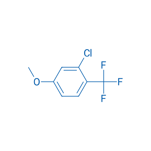 2-Chloro-4-methoxy-1-(trifluoromethyl)benzene 1g
