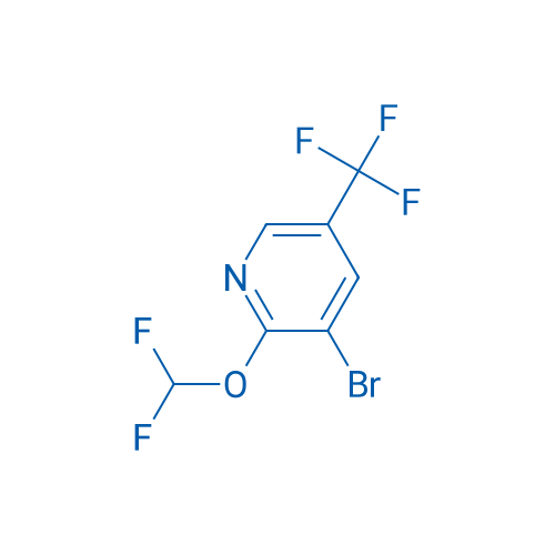 3-Bromo-2-(difluoromethoxy)-5-(trifluoromethyl)pyridine 100mg