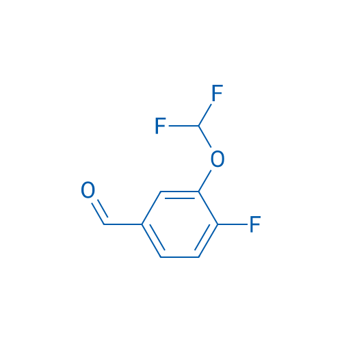 3-(Difluoromethoxy)-4-fluorobenzaldehyde 5g