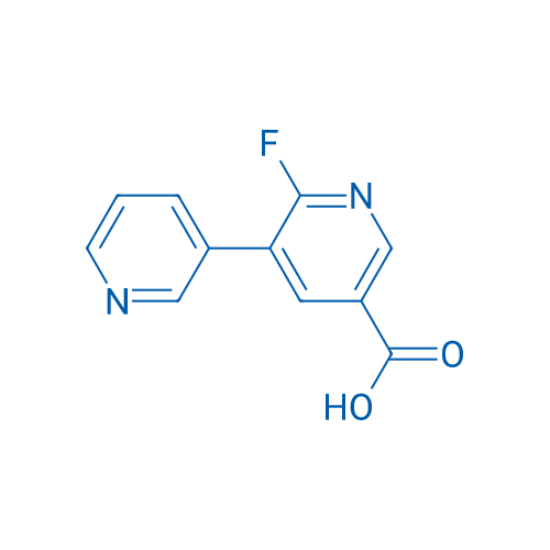 6-Fluoro-5-(pyridin-3-yl)nicotinic acid 250mg