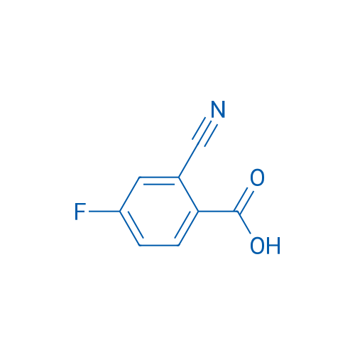 2-Cyano-4-fluorobenzoic acid 1g