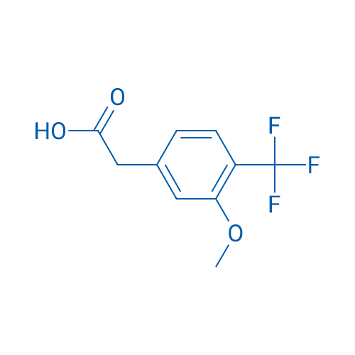 2-(3-Methoxy-4-(trifluoromethyl)phenyl)acetic acid 100mg