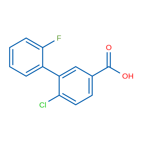 6-Chloro-2'-fluoro-[1,1'-biphenyl]-3-carboxylic acid 5g