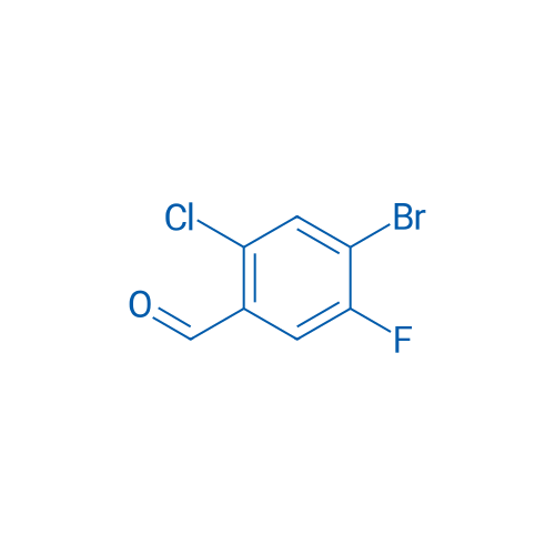 2-Chloro-4-bromo-5-fluorobenzaldehyde 250mg