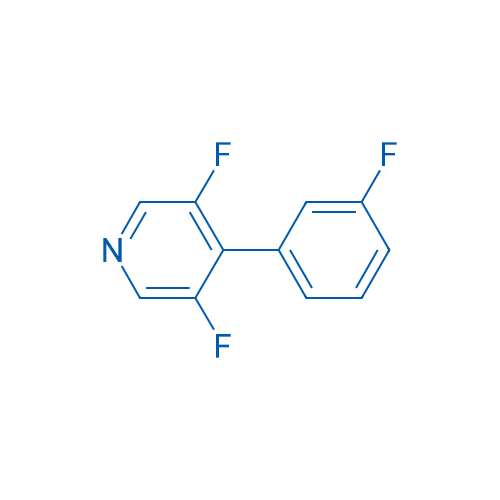 3,5-Difluoro-4-(3-fluorophenyl)pyridine 1g