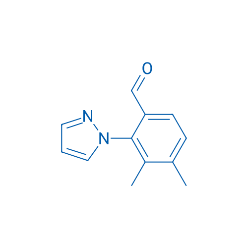 3,4-Dimethyl-2-(1H-pyrazol-1-yl)benzaldehyde 5g