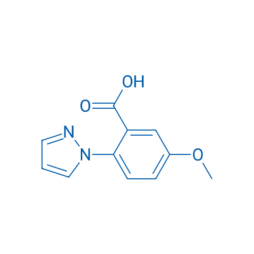 5-Methoxy-2-(1H-pyrazol-1-yl)benzoic acid 5g