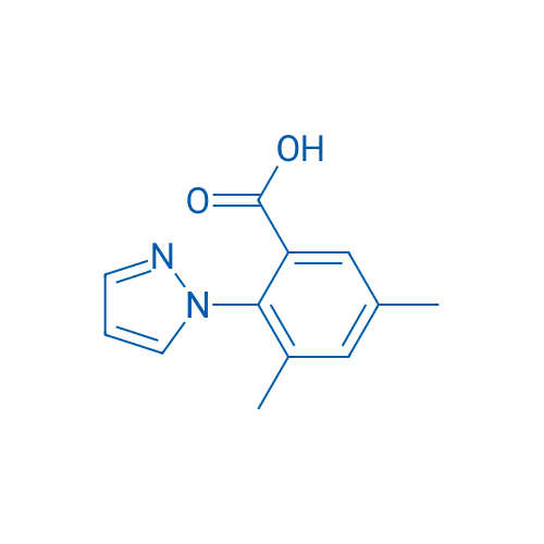 3,5-Dimethyl-2-(1H-pyrazol-1-yl)benzoic acid 1g