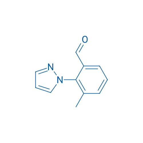 3-Methyl-2-(1H-pyrazol-1-yl)benzaldehyde 5g