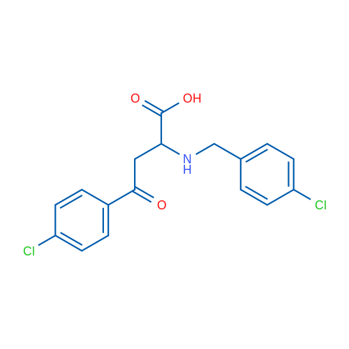 4-(4-Chlorophenyl)-2-{[(4-chlorophenyl)methyl]amino}-4-oxobutanoic acid 1g