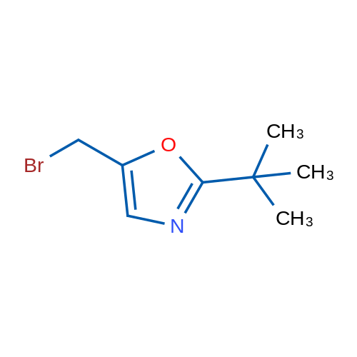 5-(Bromomethyl)-2-tert-butyl-1,3-oxazole 1g