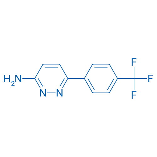 6-(4-(Trifluoromethyl)phenyl)pyridazin-3-amine 250mg