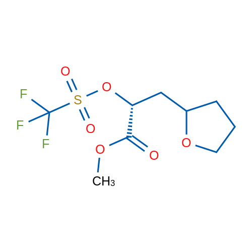(2R)-Methyl 3-(tetrahydrofuran-2-yl)-2-(((trifluoromethyl)sulfonyl)oxy)propanoate 1g