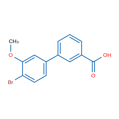 4'-Bromo-3'-methoxybiphenyl-3-carboxylic acid 1g