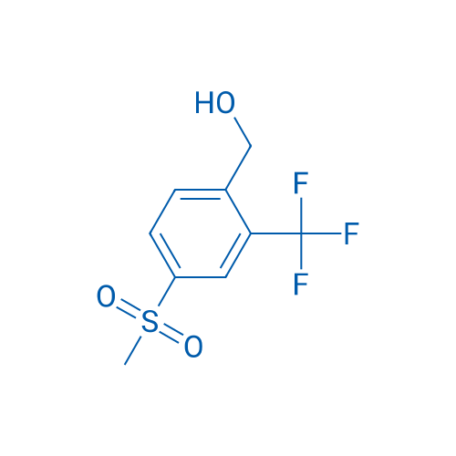 (4-(Methylsulfonyl)-2-(trifluoromethyl)phenyl)methanol 100mg