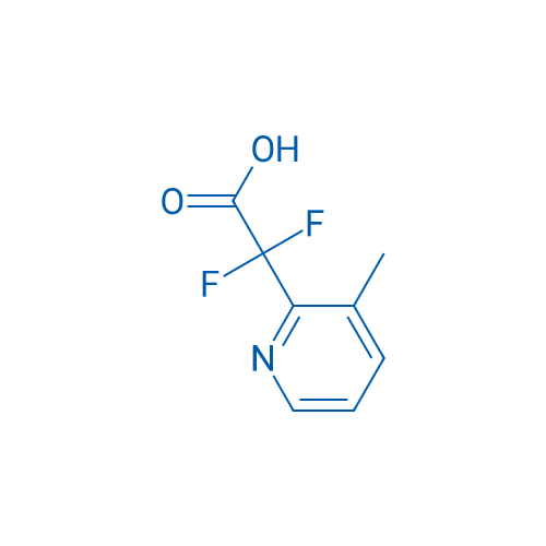 2,2-Difluoro-2-(3-methylpyridin-2-yl)acetic acid 250mg
