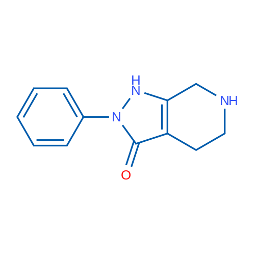 2-Phenyl-4,5,6,7-tetrahydro-1H-pyrazolo[3,4-c]pyridin-3(2H)-one 1g