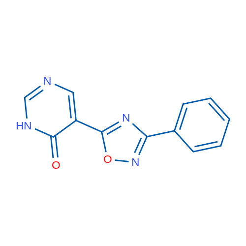 5-(3-Phenyl-1,2,4-oxadiazol-5-yl)pyrimidin-4(3H)-one 250mg