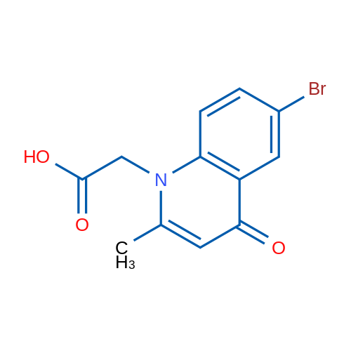2-(6-Bromo-2-methyl-4-oxoquinolin-1(4H)-yl)acetic acid 1g