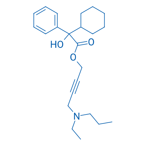 4-(Ethyl(propyl)amino)but-2-yn-1-yl 2-cyclohexyl-2-hydroxy-2-phenylacetate 100mg