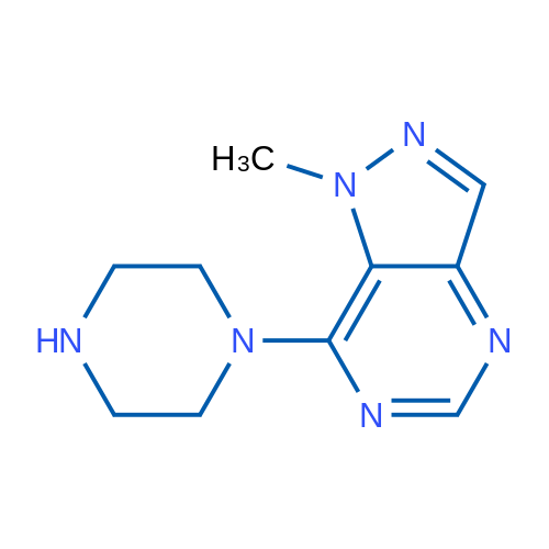 1-Methyl-7-(piperazin-1-yl)-1H-pyrazolo[4,3-d]pyrimidine 1g