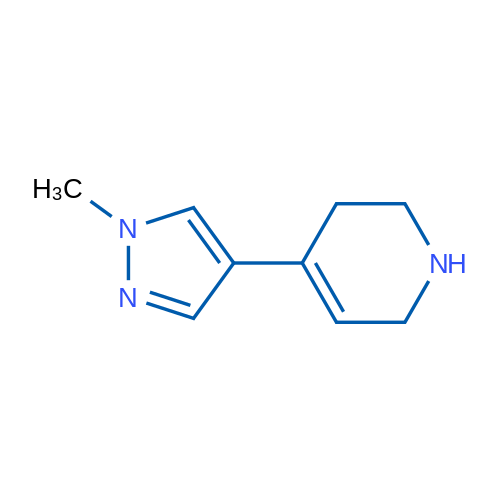 4-(1-Methyl-1h-pyrazol-4-yl)-1,2,3,6-tetrahydropyridine 1g