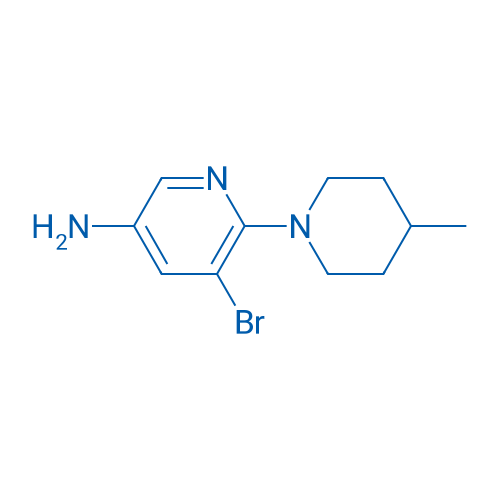 5-bromo-6-(4-methylpiperidin-1-yl)pyridin-3-amine 1g