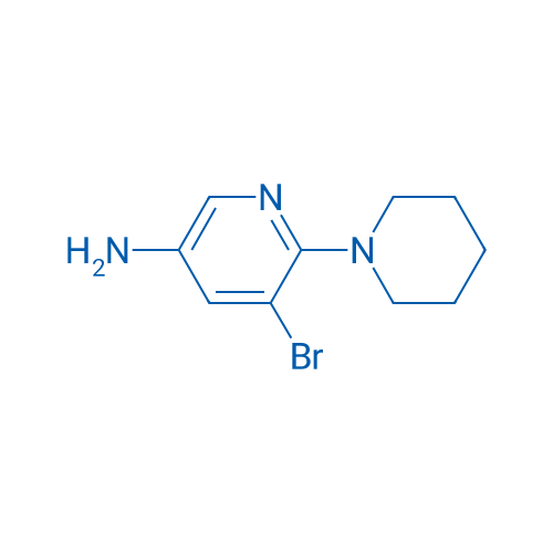 5-Amino-3-bromo-2-piperidinopyridine 1g