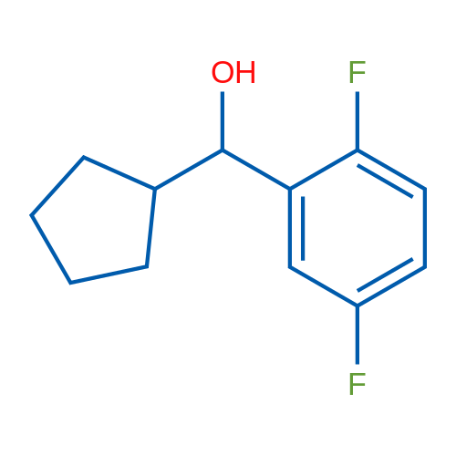Cyclopentyl(2,5-difluorophenyl)methanol 1g