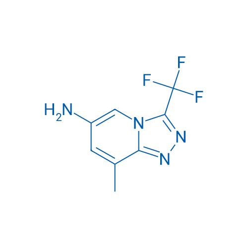 8-Methyl-3-(trifluoromethyl)-[1,2,4]triazolo[4,3-a]pyridin-6-amine 1g