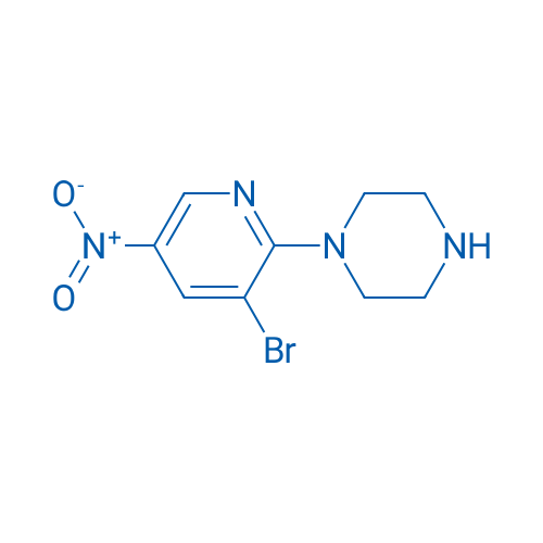 1-(3-Bromo-5-nitropyridin-2-yl)piperazine 1g