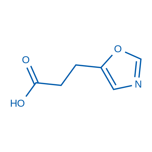 3-(Oxazol-5-yl)propanoic acid 100mg