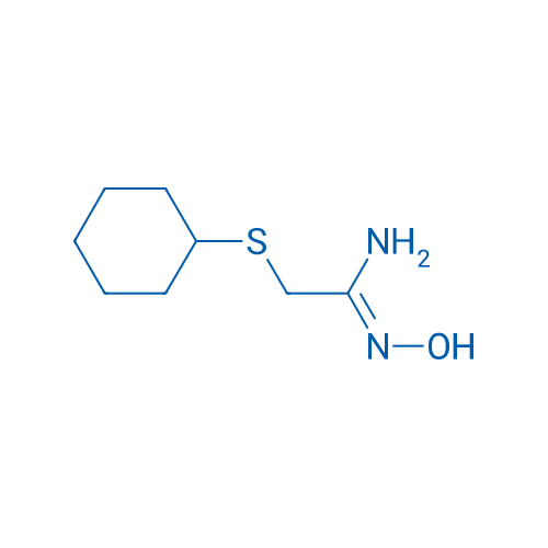2-(Cyclohexylsulfanyl)-N'-hydroxyethanimidamide 1g